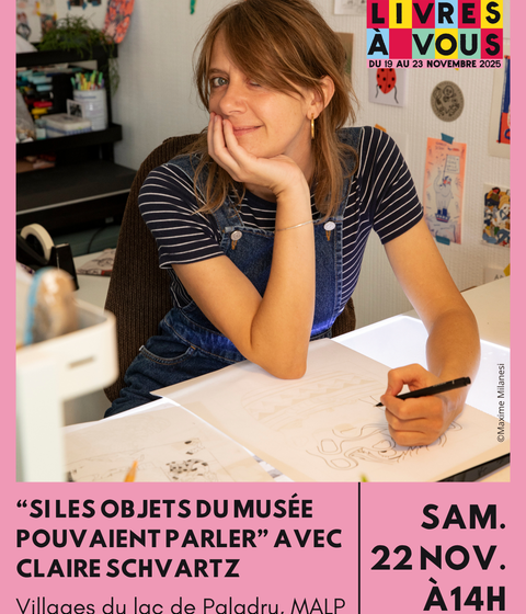 Atelier : Si les objets du musée pouvaient parler avec Claire Schvartz