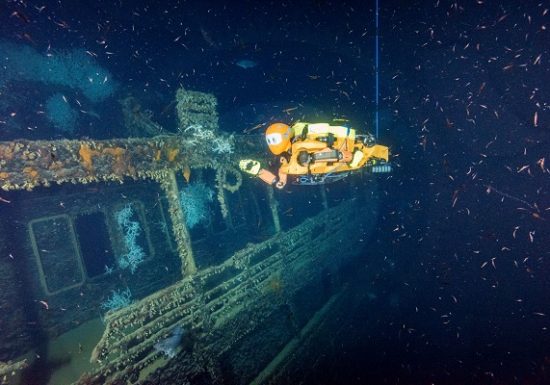 Conférence « 30 000 ans sous les mers. L&rsquo;archéologiue sous-marine, du temps des pionniers à l&rsquo;ère robotique »
