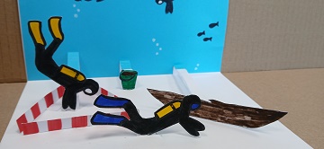 Atelier : Et pop, voilà le plongeur