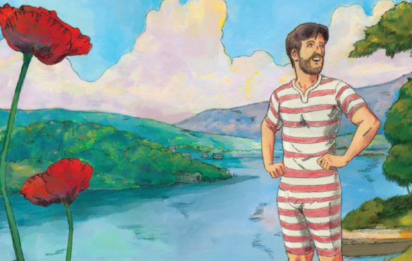 « LesVies antérieures »: le lac de Paladru en bande dessinée