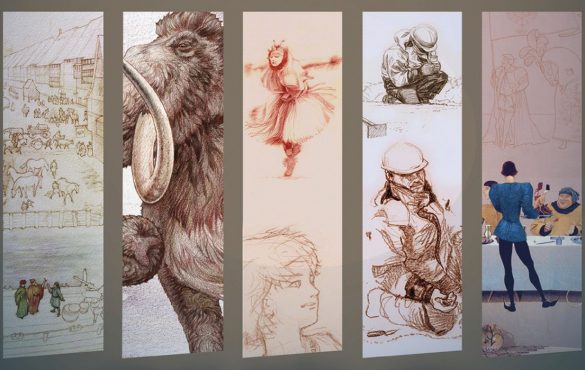 Illustrateur en Archéologie, quel drôle et passionnant métier !