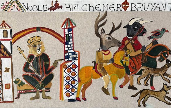 Renart pointe son museau au musée