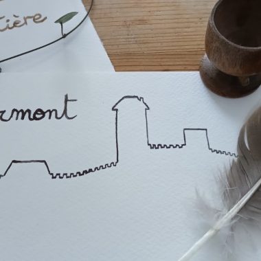Atelier Skyline calligraphiée